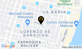 Mapa de Delgado CedeÑo Segundo Dr. en Guayaquil