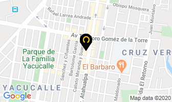 Mapa de Delicatessen El Ceibo Sport en Ibarra