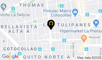 Mapa de Delicias De Juan en Quito