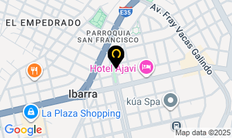 Mapa de Delizzia Pizzeria Ibarra en Ibarra