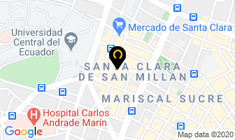 Mapa de Dentaform Laboratorio Dental en Quito