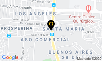 Mapa de Dental Jarem en Guayaquil