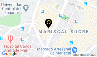 Mapa de Dentales Equipamientos & Servicios en Quito