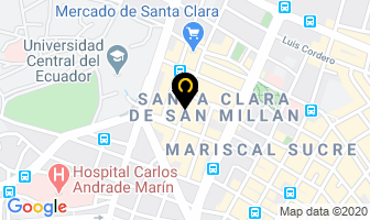 Mapa de Dentales Pablo HermÁn S.a. en Quito