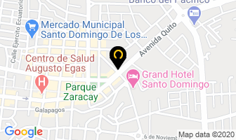 Mapa de Dentistica en Santo Domingo De Los Colorados
