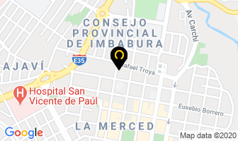 Mapa de Dentolux Prótesis Dental en Ibarra
