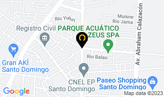 Mapa de Dermatóloga Carla García en Santo Domingo
