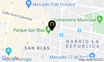 Mapa de Digravi Cristian Ordoñez en Cuenca