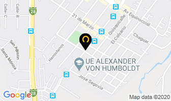 Mapa de Directora Senior Yanbal Pilar Ortiz en Quito