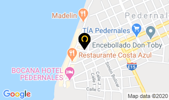 Mapa de Discoteca Marilyn 77 en Pedernales