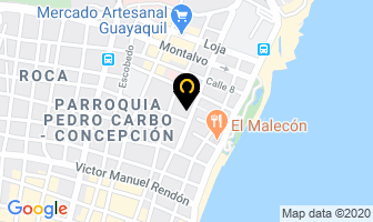 Mapa de Discoteca Praga en Guayaquil
