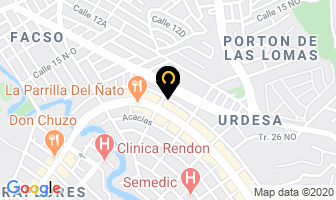 Mapa de Disfraces Patos en Guayaquil
