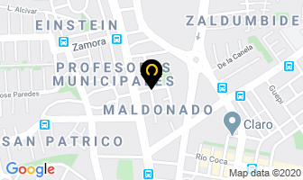 Mapa de Disproquim en Quito