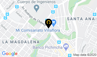 Mapa de Dissertent Online en Quito