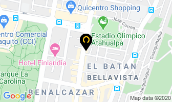 Mapa de Distribuciones Guzman en Quito