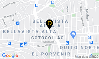 Mapa de Distribuciones Mp en Quito