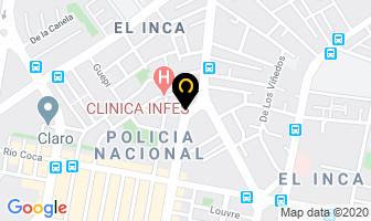 Mapa de Distribuidor Claro en Quito