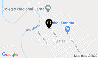 Mapa de Distribuidor De Marisco Coox en Jama