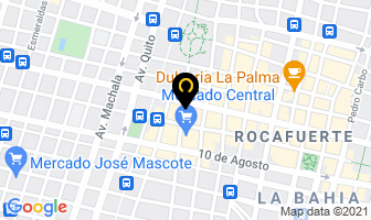 Mapa de Distribuidora Central 50 en Guayaquil