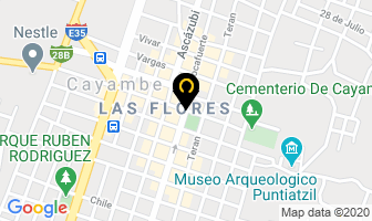 Mapa de Distribuidora De Cemento en Cayambe