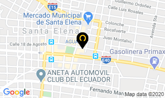 Mapa de Distribuidora De Gas en Santa Elena