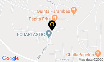 Mapa de Distribuidora De Pollos Mary en Quito