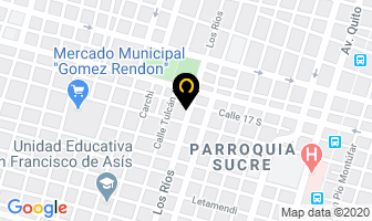 Mapa de Distribuidora De Quimicos F.s. en Guayaquil