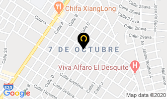 Mapa de Distribuidora El Tonelito en Quevedo