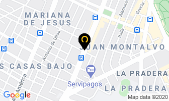 Mapa de Distribuidora Eljuri CÍa.ltda. en Quito