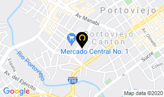 Mapa de Distribuidora Gamez en Portoviejo