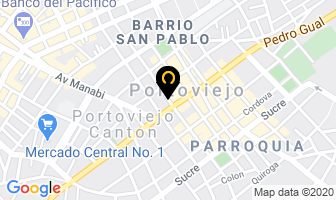Mapa de Distribuidora Roland Medias E Interiores en Portoviejo