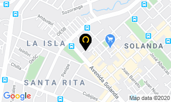 Mapa de Distribuidora Solutión Autopartes en Quito