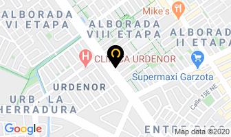 Mapa de Doctor. Jaime Moreno Guerrero - Medico Homeopata en Guayaquil