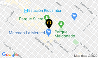 Mapa de Doctor Rene Jimenez Abogado en Riobamba
