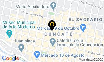 Mapa de Doctora Fanny Amparito Estrella Abril en Cuenca