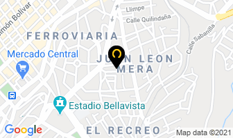 Mapa de Don Ricky Parrilladas Restaurant en Ambato