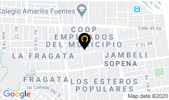 Mapa de Dr Carlos Riera Peralta en Guayaquil