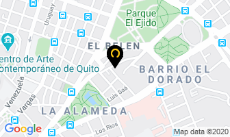 Mapa de Dr Chritian Benavides en Quito