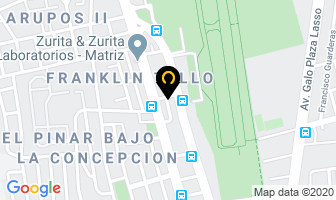 Mapa de Dr. Edgar Romero Valarezo en Quito