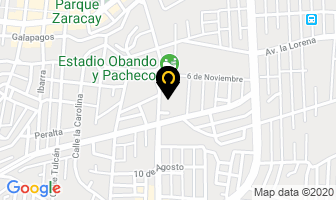 Mapa de Dr. Edilberto Pinza M. en Santo Domingo