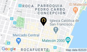 Mapa de Dr. Freddy Olvera Martínez. en Guayaquil