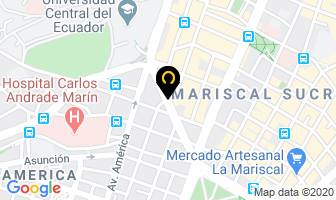 Mapa de Dr. Guillermo Hinojosa Raza en Quito