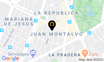 Mapa de Dr. Iván Cruz Utreras en Quito