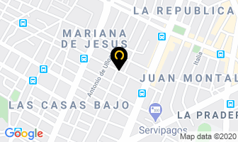Mapa de Dr. Jaime A. Terán Ochoa en Quito