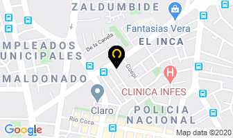 Mapa de Dr. Jaime Ricardo Vejar Romero en Quito