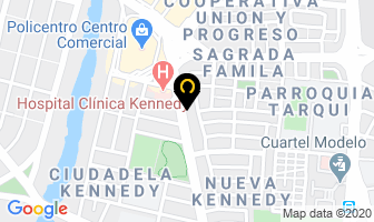 Mapa de Dr. Jorge Almeida Sacoto Centro Dental Esperanza en Guayaquil