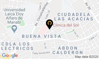 Mapa de Dr. Leonardo Cedeño Torres en Manta