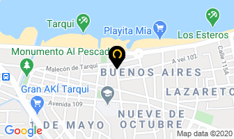 Mapa de Dr. Luis Alberto Leon P. en Manta