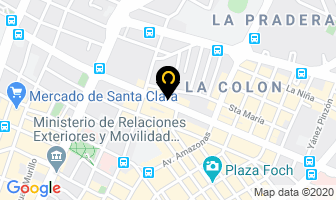 Mapa de Dr. Mario Ochoa Córdova en Quito