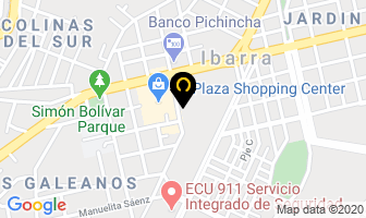 Mapa de Dr. Richard Carrillo Cirujano Gastroenterologo en Ibarra